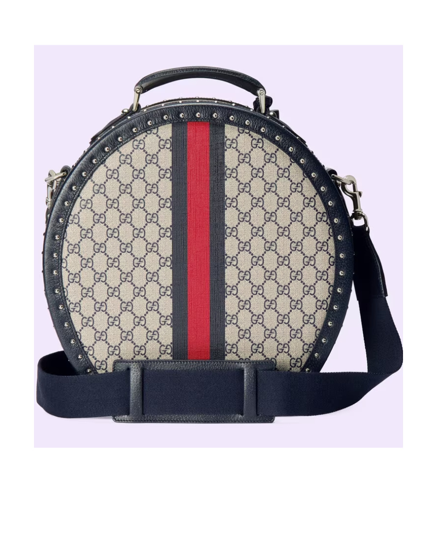 Gucci Savoy Small Hat Storage Box In Multi