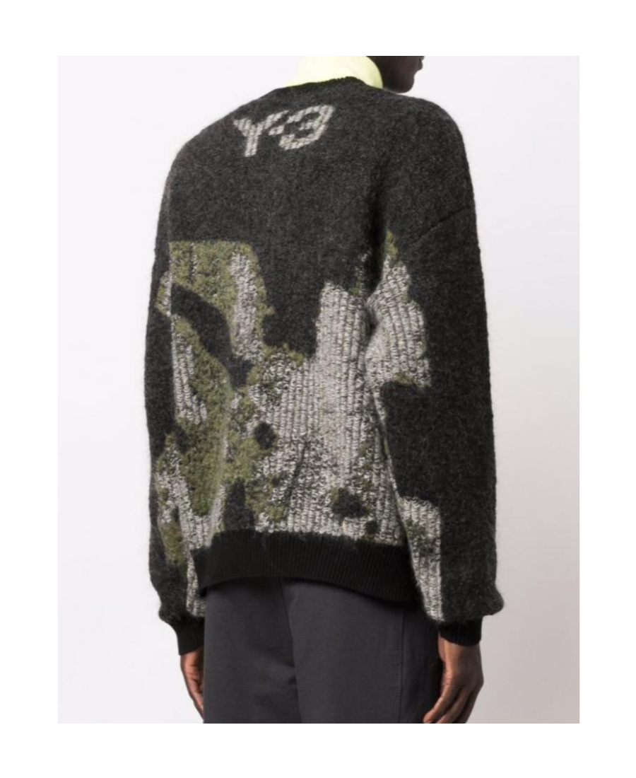 Y-3 U Ch1 Knitted Jumper In Black