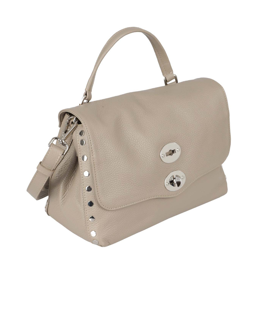 Zanellato Postina S Leather Crossbody Bag In Nude