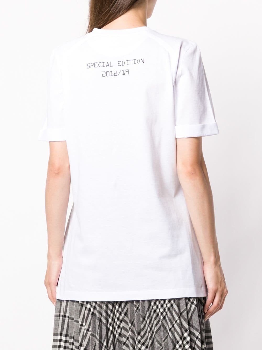 Fendi Star Popular Style X Fila Limited Cooperation Mania Series Short-sleeved T-shirts In White