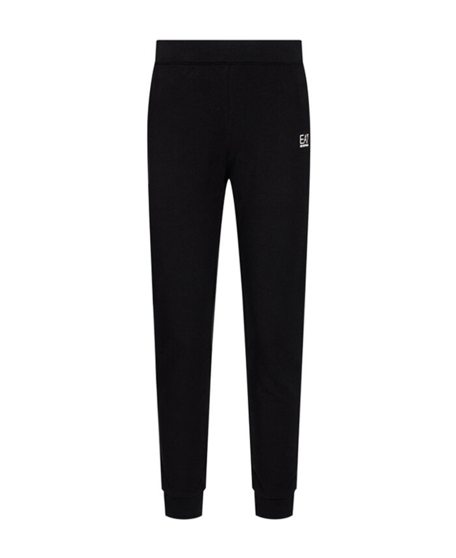 Emporio Armani Long-sleeved Zippered Sports Suit In Black