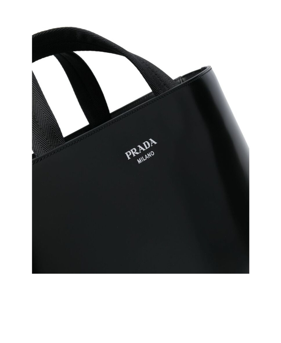 Prada Double-handle Handbag In Black