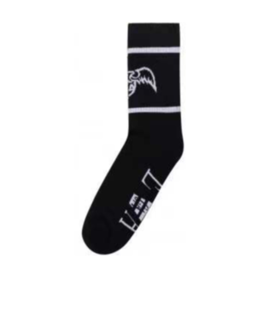 Emporio Armani Logo Socks Two-piece Set In Black