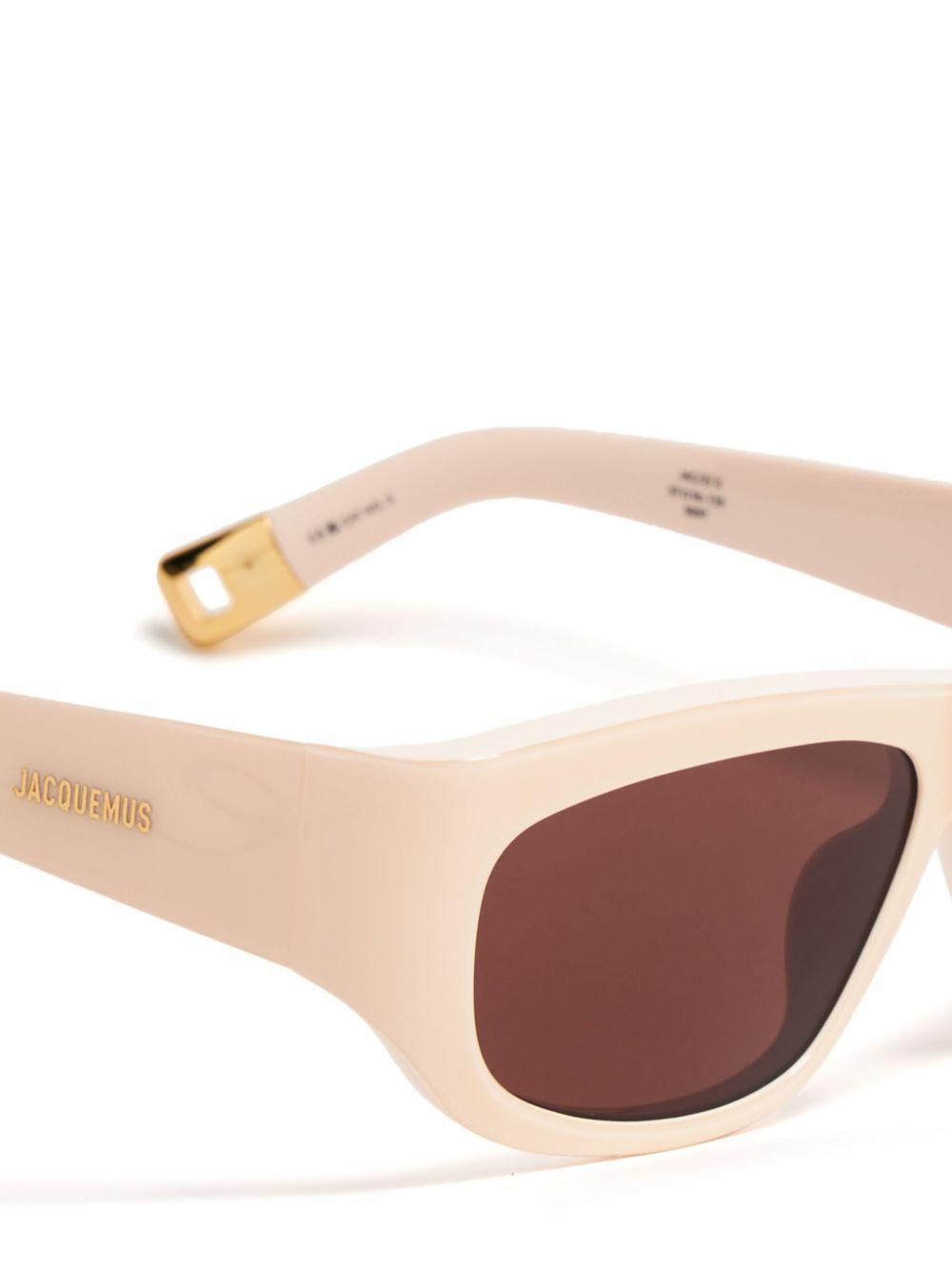 Linda Farrow Full Frame Sunglasses In Red