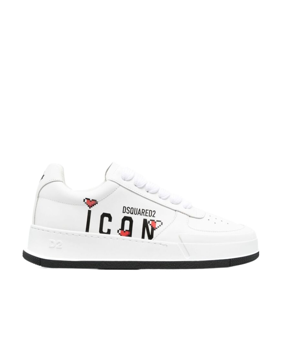 Dsquared2 Canadian Low-top Sneakers In White