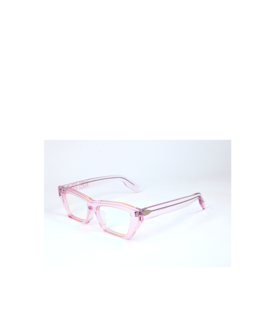 Kenzo Clear Cat Eye Ladies Sunglasses Kz40021f 72z 51 In Pink