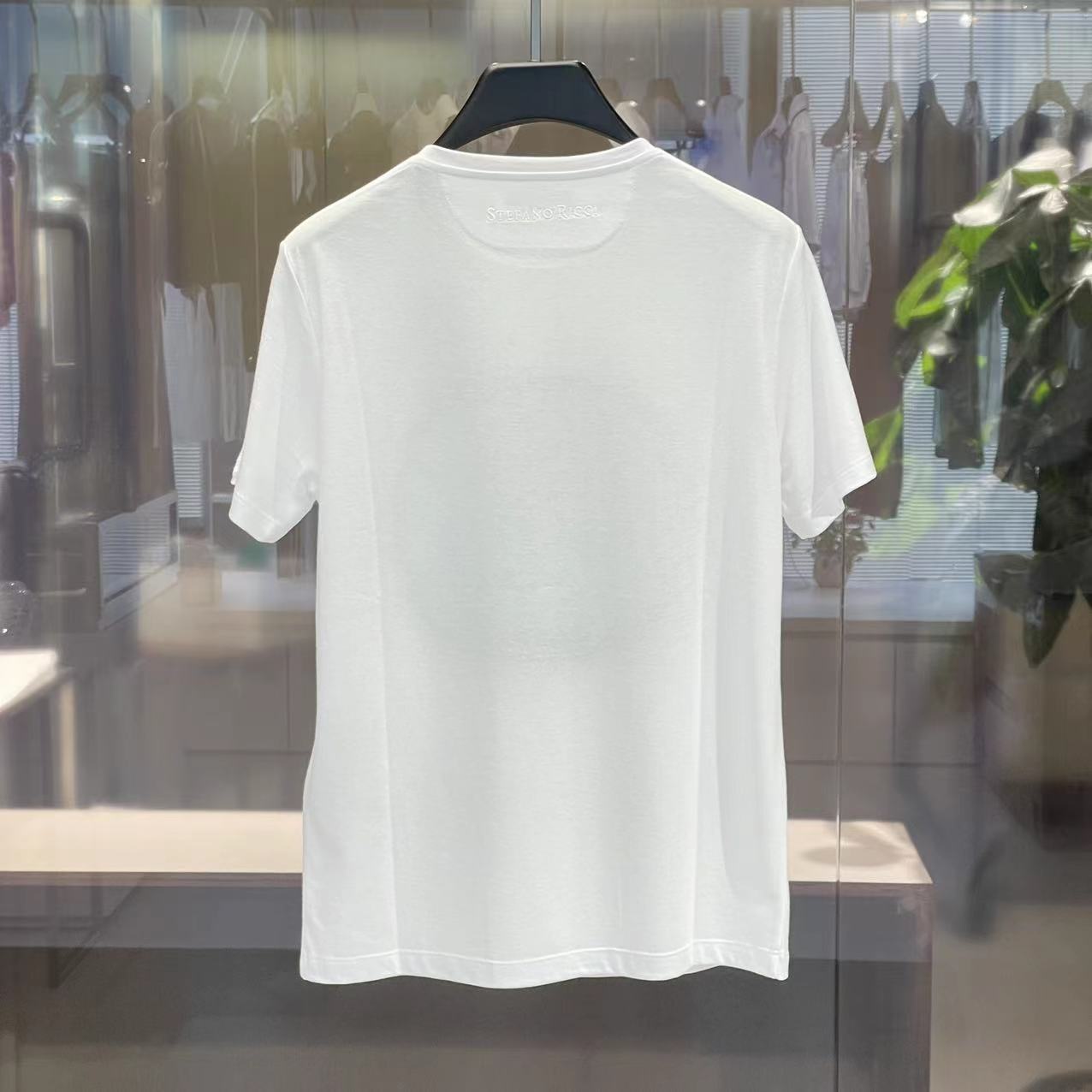 Stefano Ricci Printed Short-sleeved T-shirt In White
