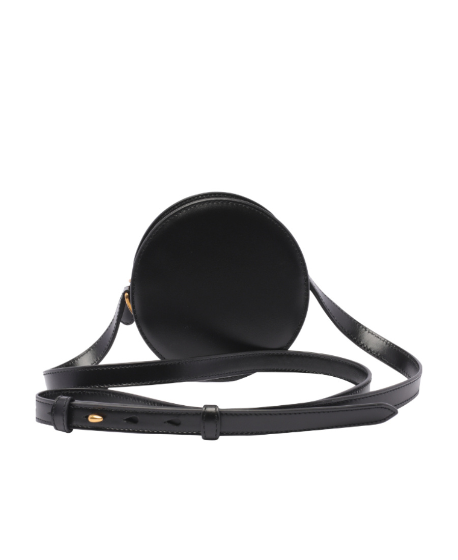 Ami Alexandre Mattiussi Ami Alexandre Matiussi Logo Plaque Crossbody Bag In Black