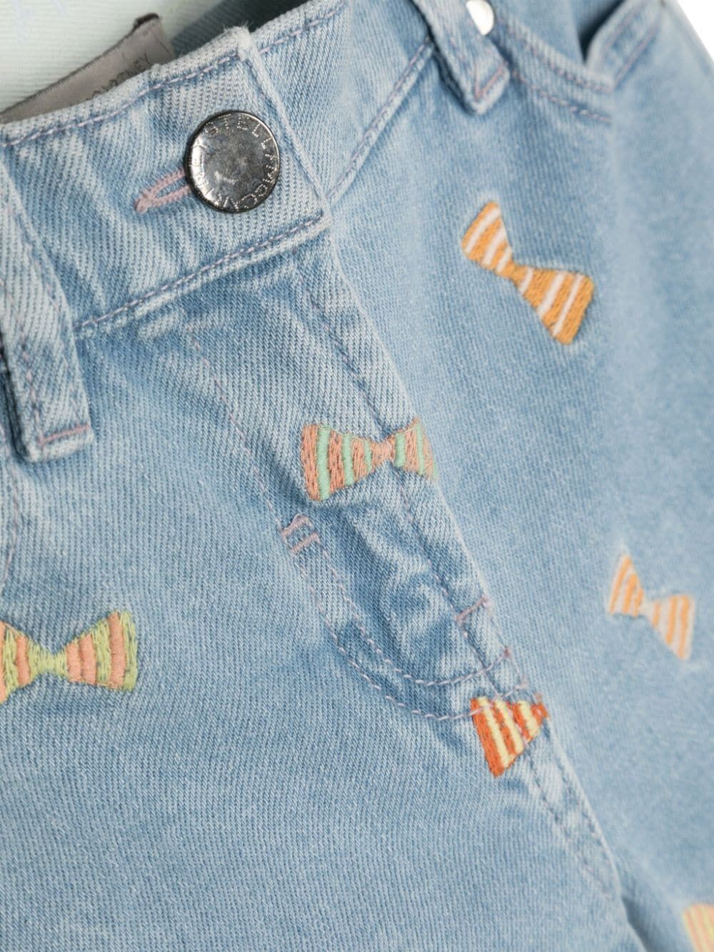 Stella Mccartney Pattern Shorts In Gray