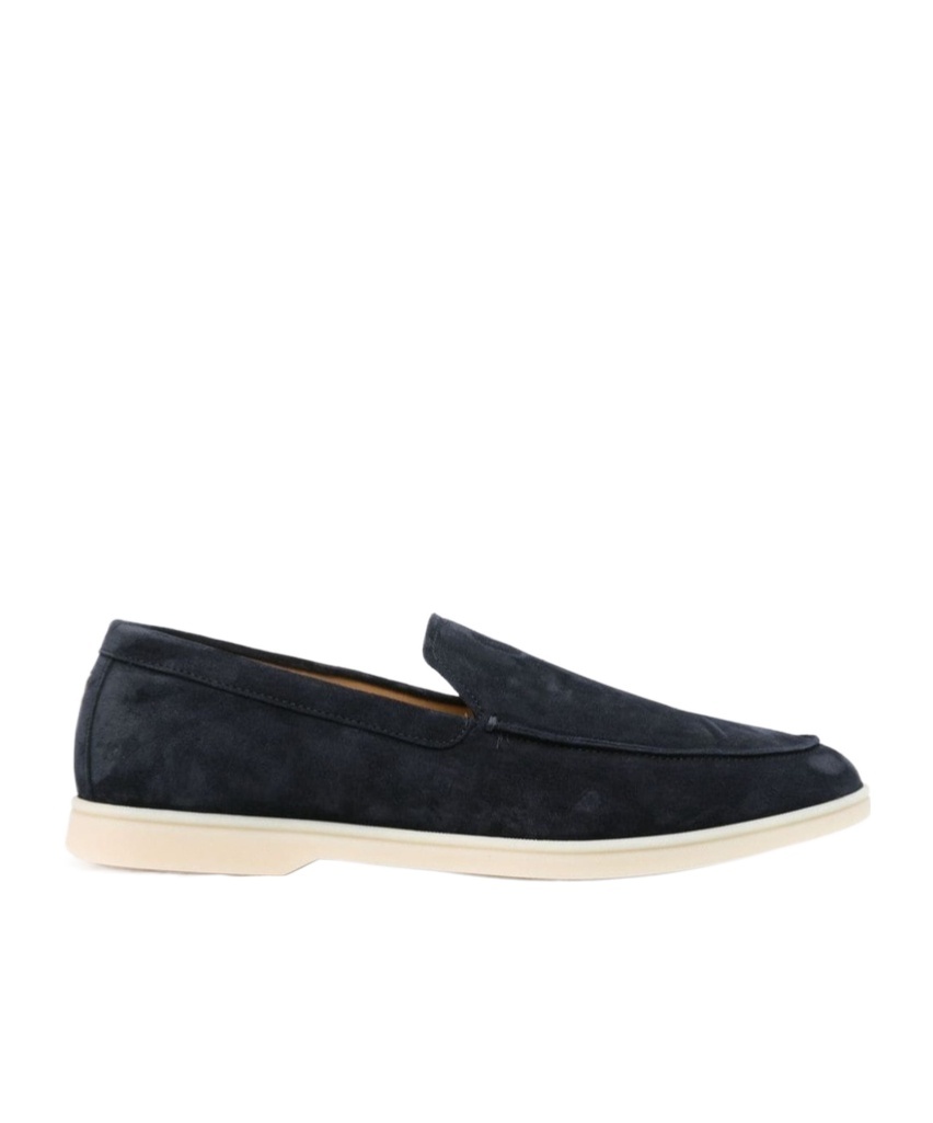 Henderson Baracco Round-headed Casual Shoes In Black