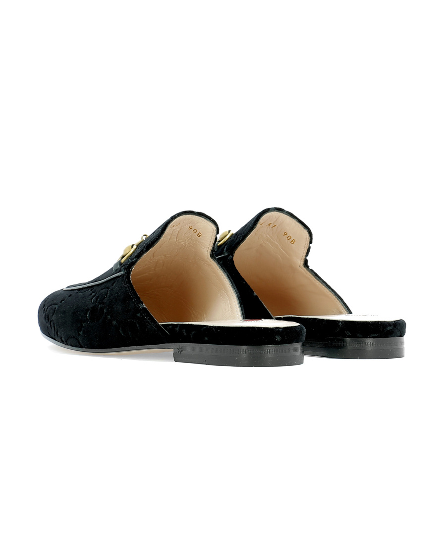 Gucci Princetown Muller Shoes In Black