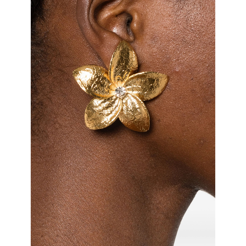 Forte Forte Flower-shaped Crystal Earrings