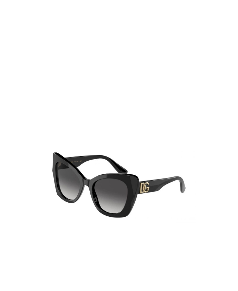 Dolce & Gabbana Dg4405 Butterfly-frame Acetate Sunglasses In Black