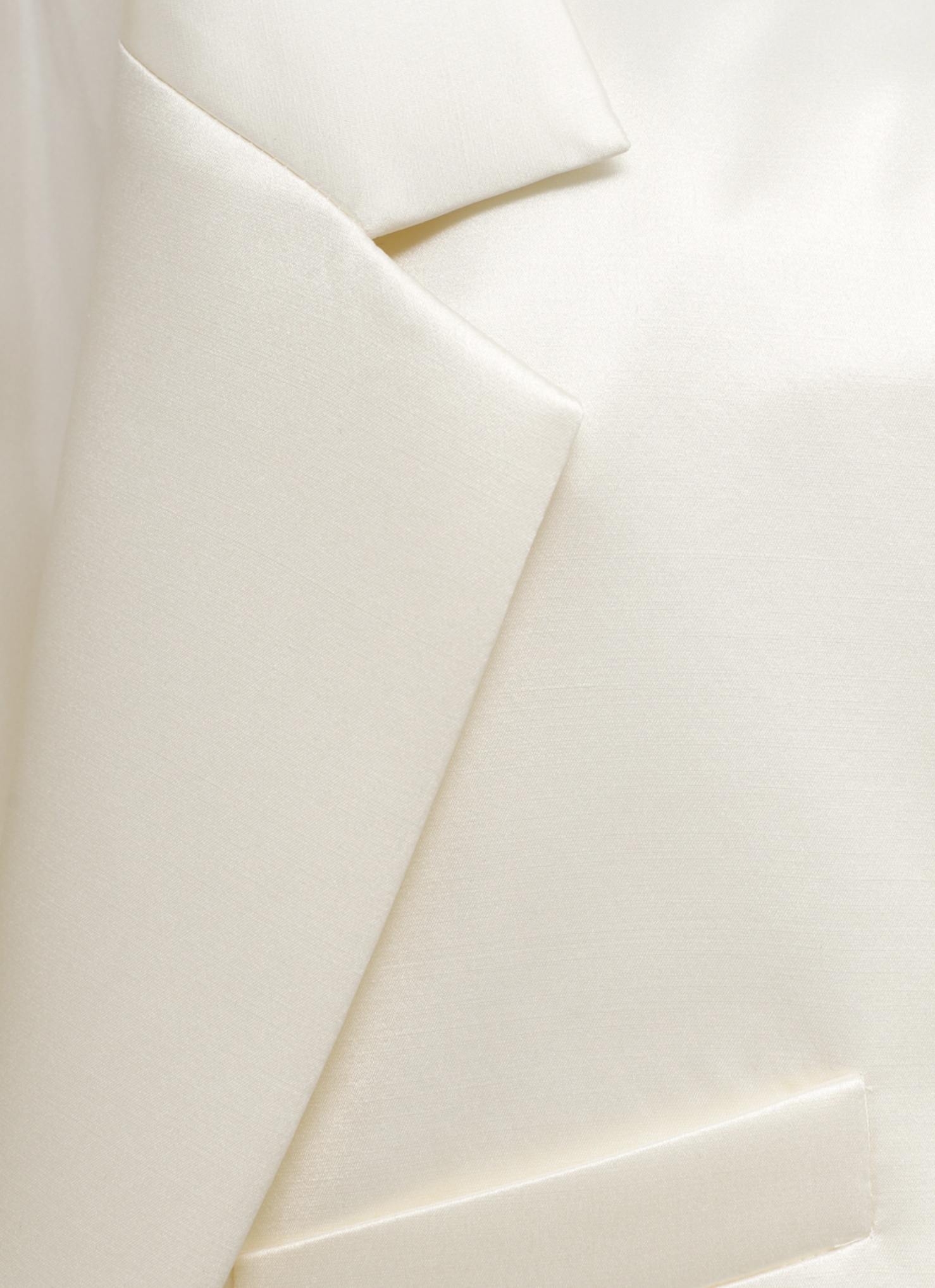 Shop Magda Butrym Short Suit Jacket In White