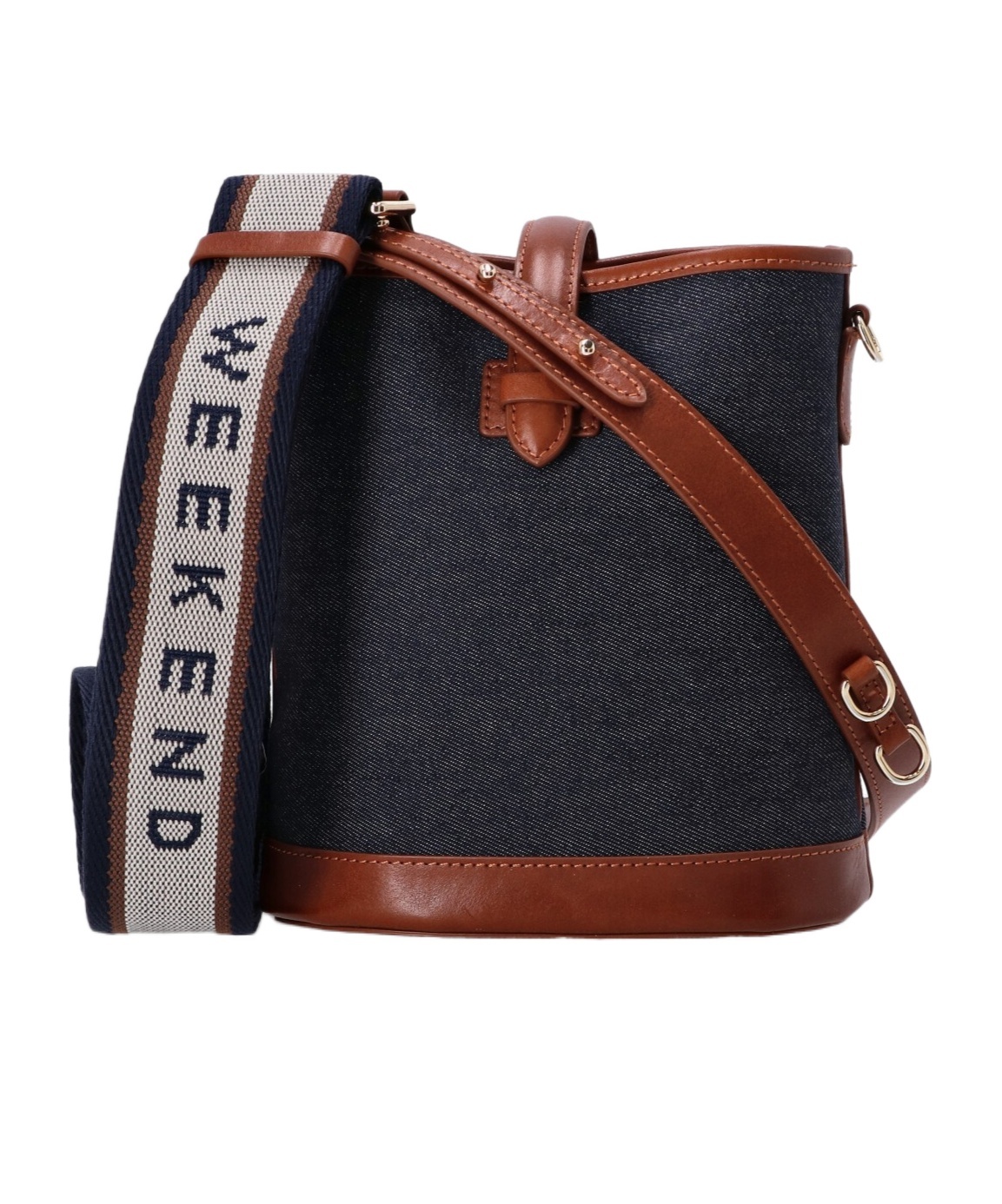 Weekend Max Mara Bucket Shoulder Bag In Black