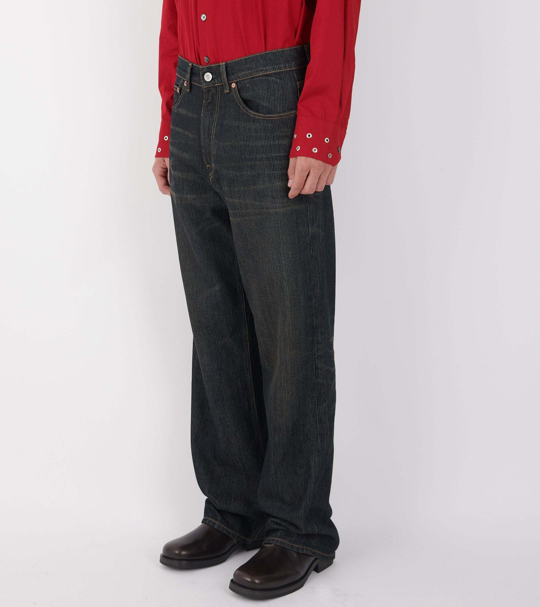 Our Legacy Belt Loop Jeans In Black
