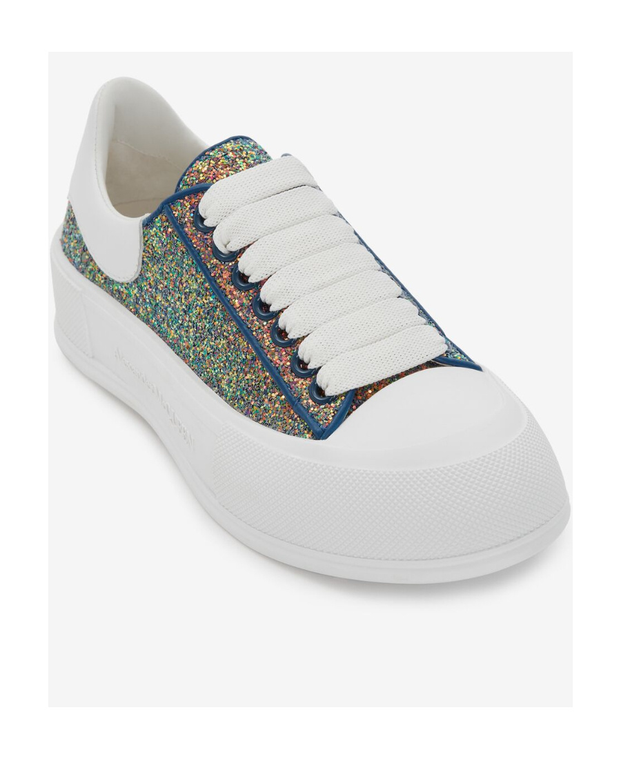 Alexander Mcqueen Deck Leisure Sports Shoes In White