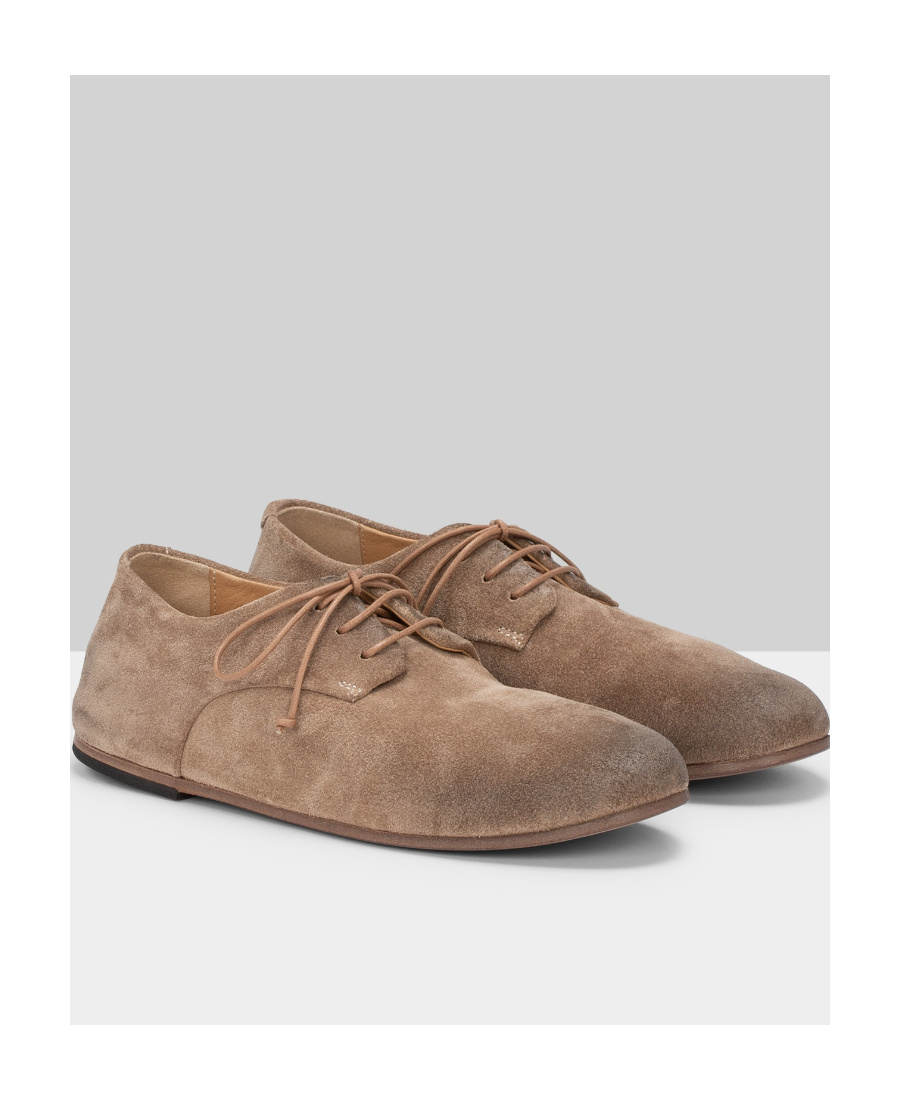 Marsèll Lace-up Suede Brogues In Brown