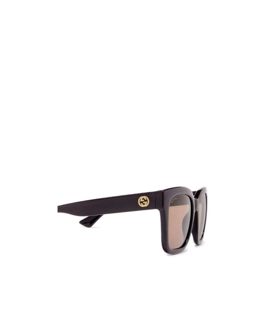 Gucci Rectangle-frame Sunglasses In Brown