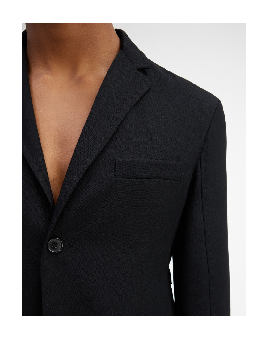 Jacquemus Black Le Chouchou 'la Veste Piccinni' Blazer In Black