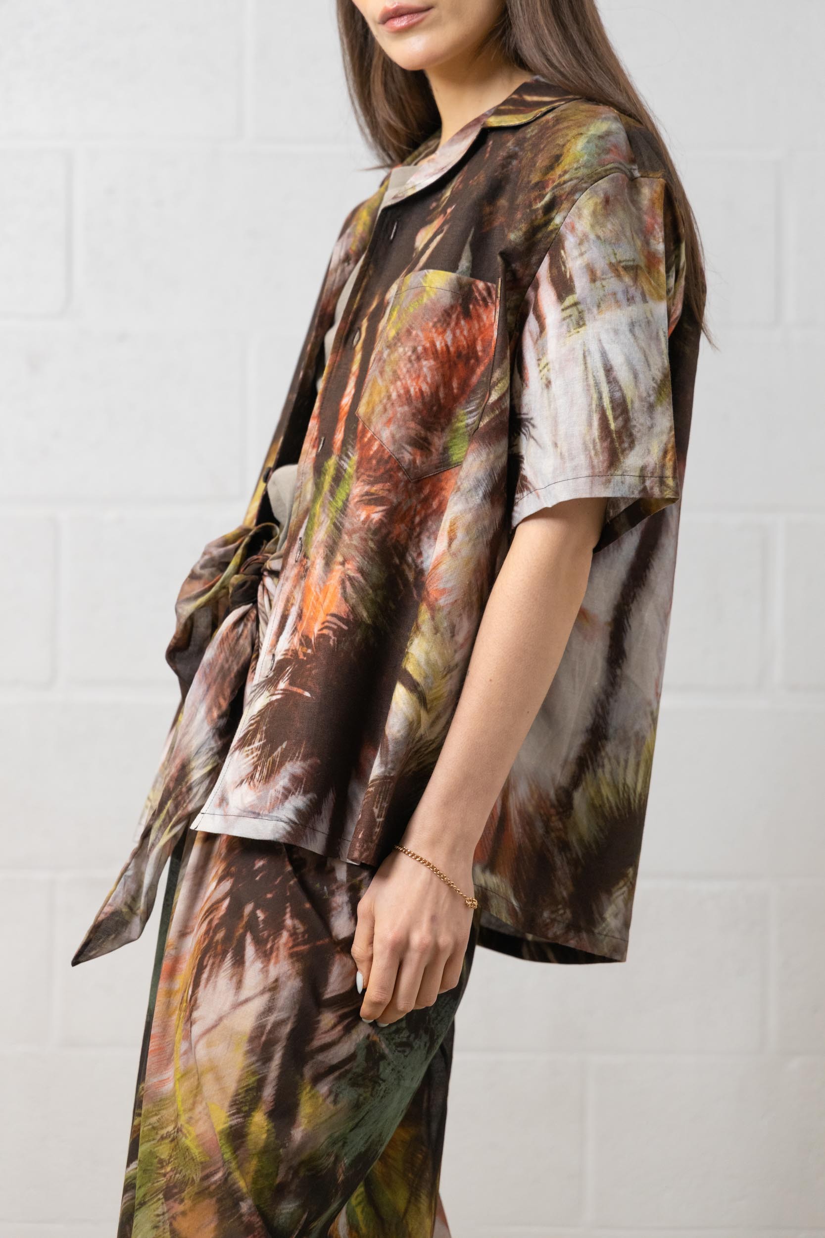 Alanui Graphic-print Shirt In Multicolor