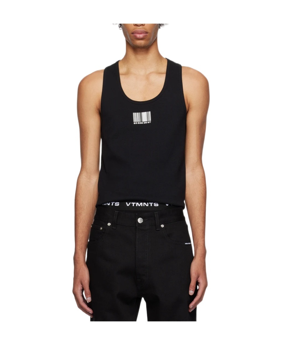 VTMNTS BARCODE LOGO VEST