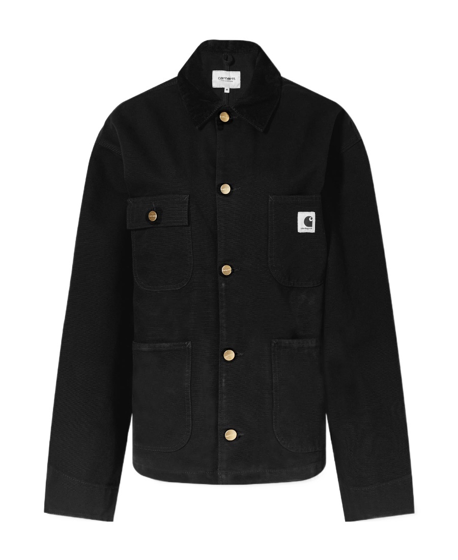 Carhartt Long-sleeved Casual Jacket In Black