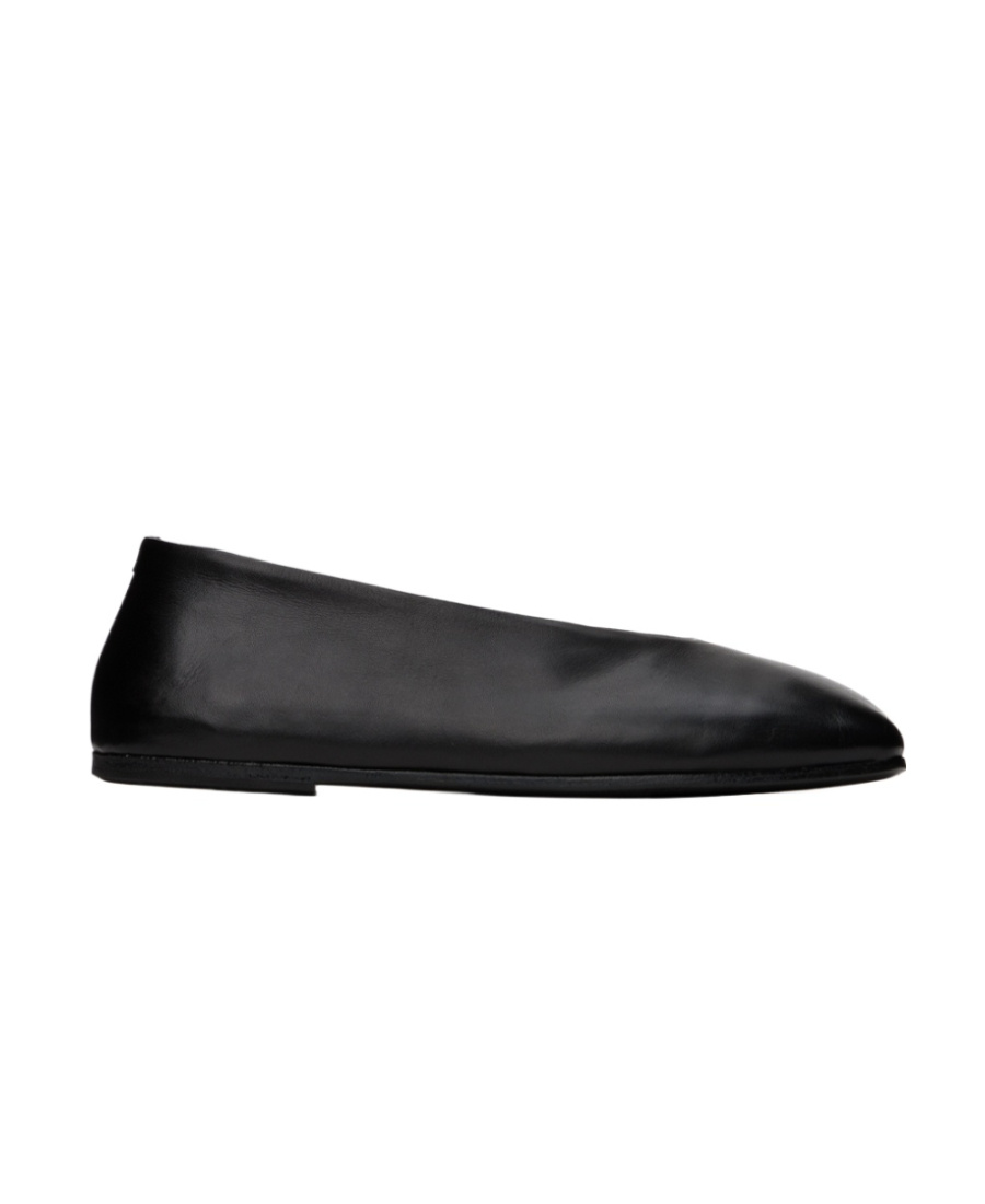 Marsèll Coltellaccio Round-headed Ballet Shoes In Black