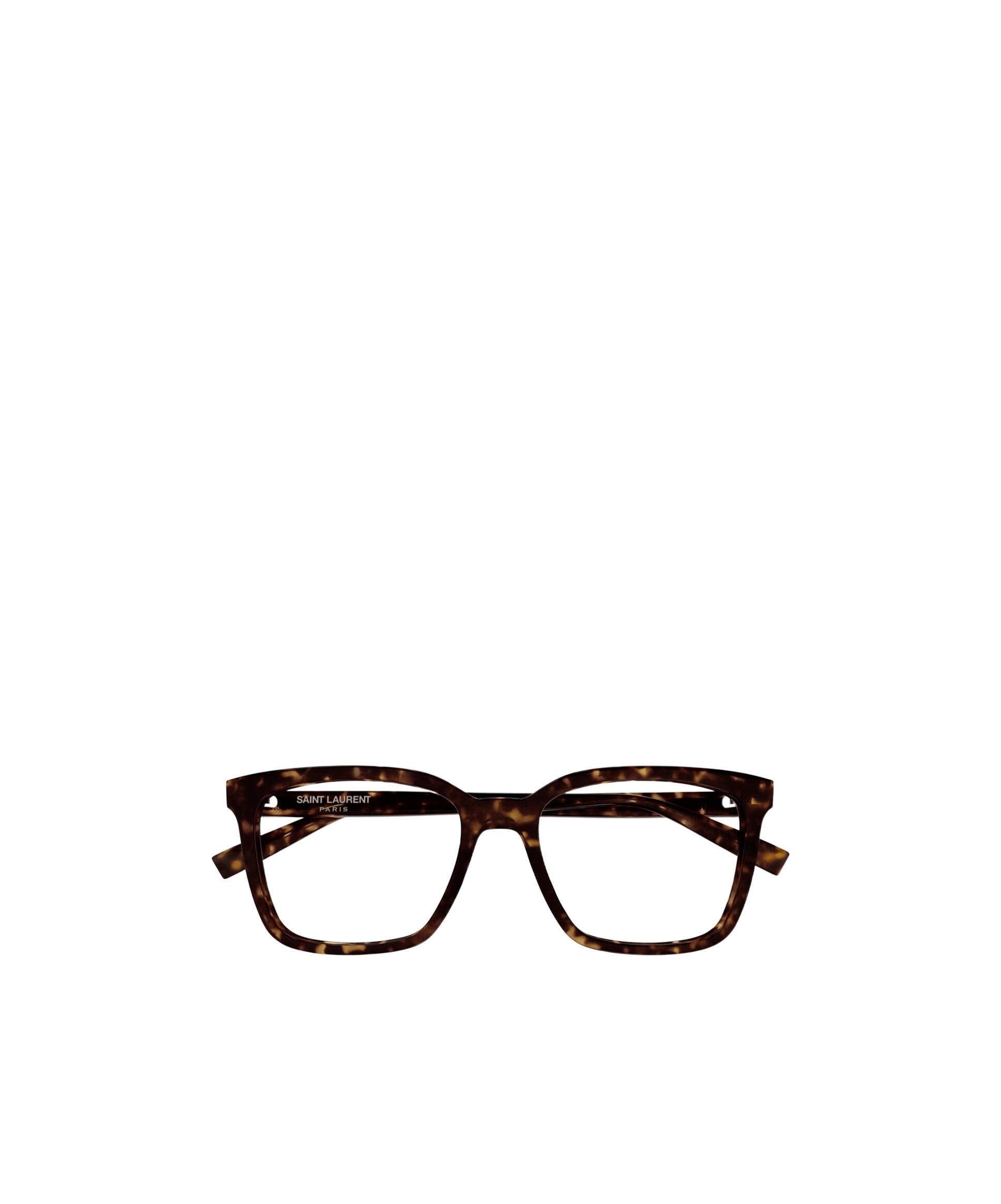 Saint Laurent Sl 672 Square-frame Glasses In Black