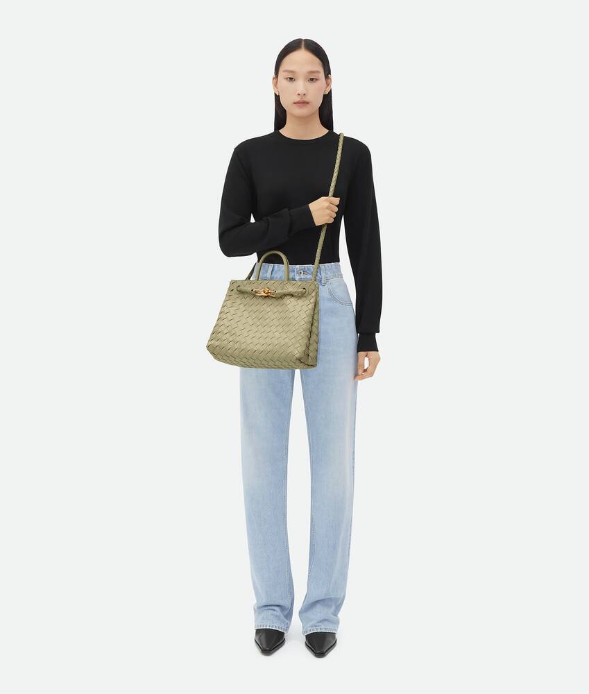 Bottega Veneta Medium Andiamo In Green