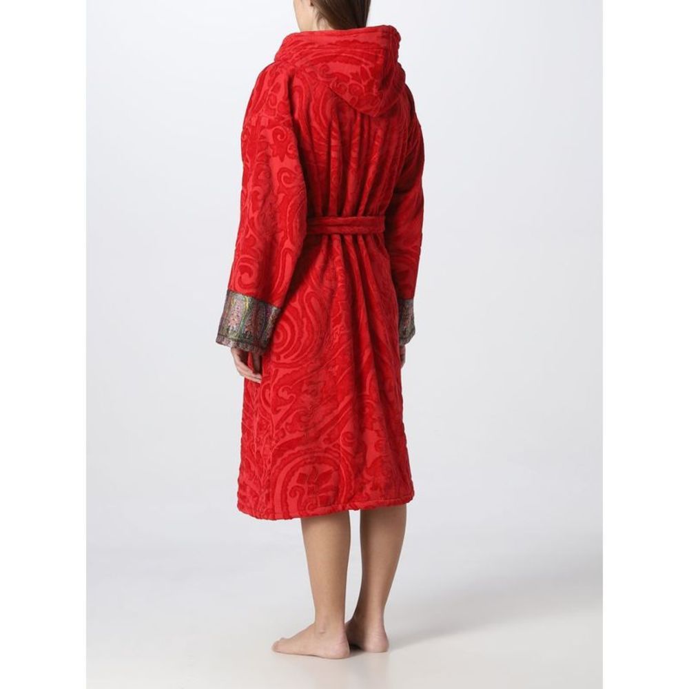 ETRO ETRO PAISLEY-MOTIF BELTED ROBE