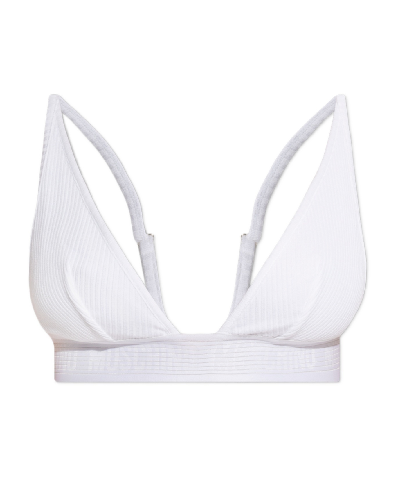 Moschino Logo In White