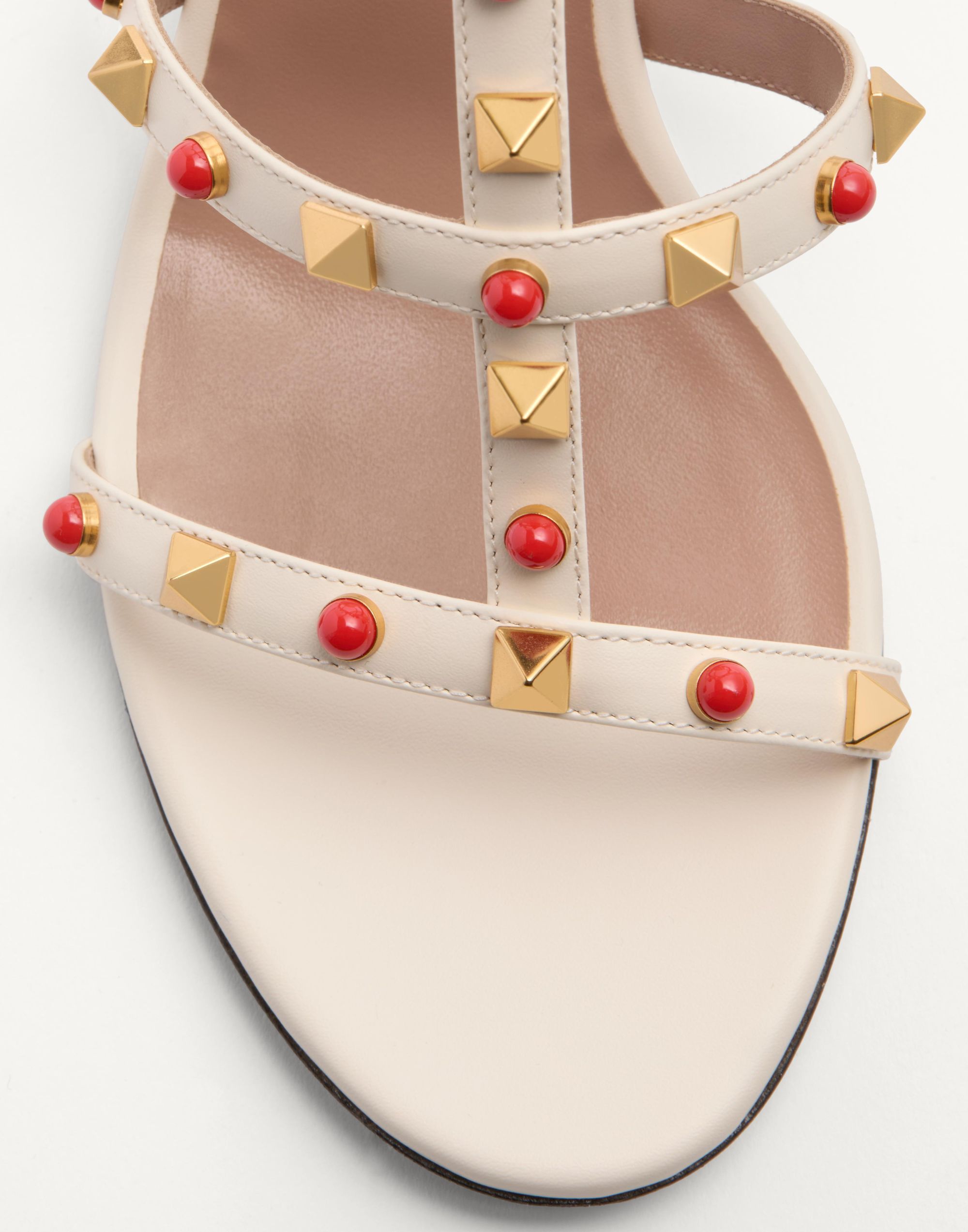 Valentino Rockstud T. 60 Block Heel Sandals In Multi