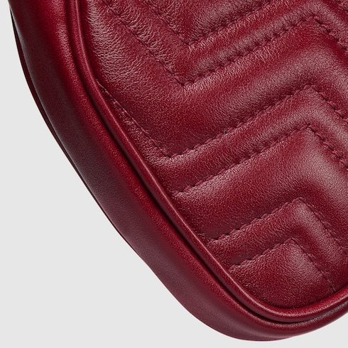 Gucci Gg Marmont Mini Bag In Red