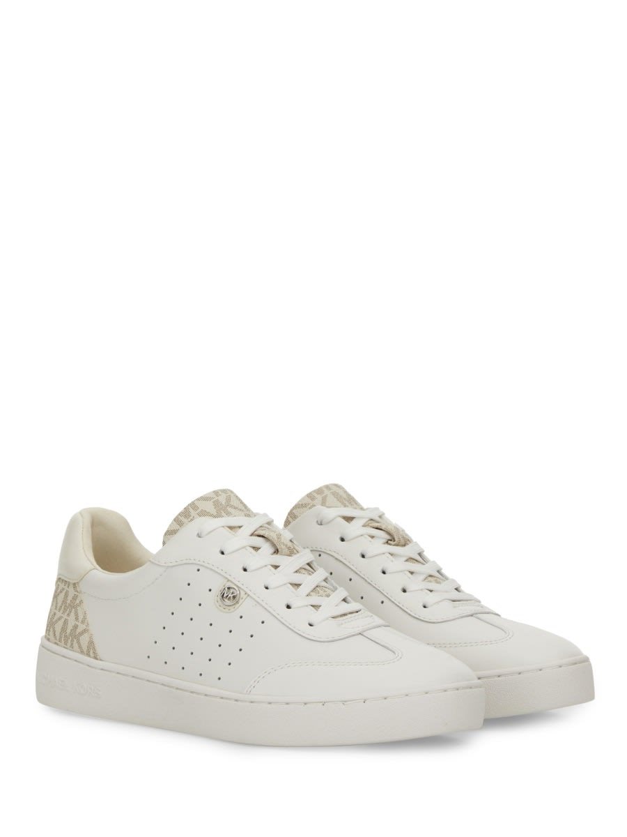 Michael Kors Michael Scotty Lace-up Sneakers In White