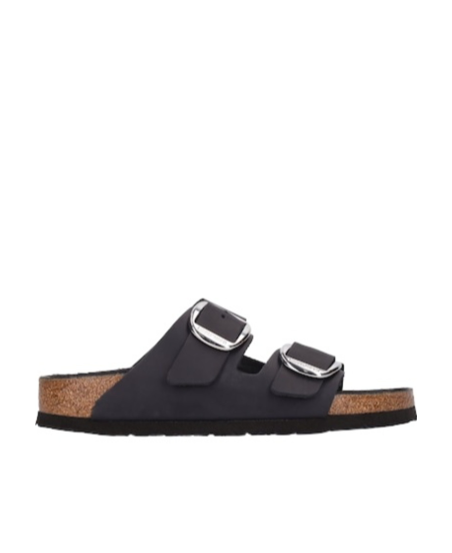 Birkenstock Arizona Oiled Leather Sandals In Blue