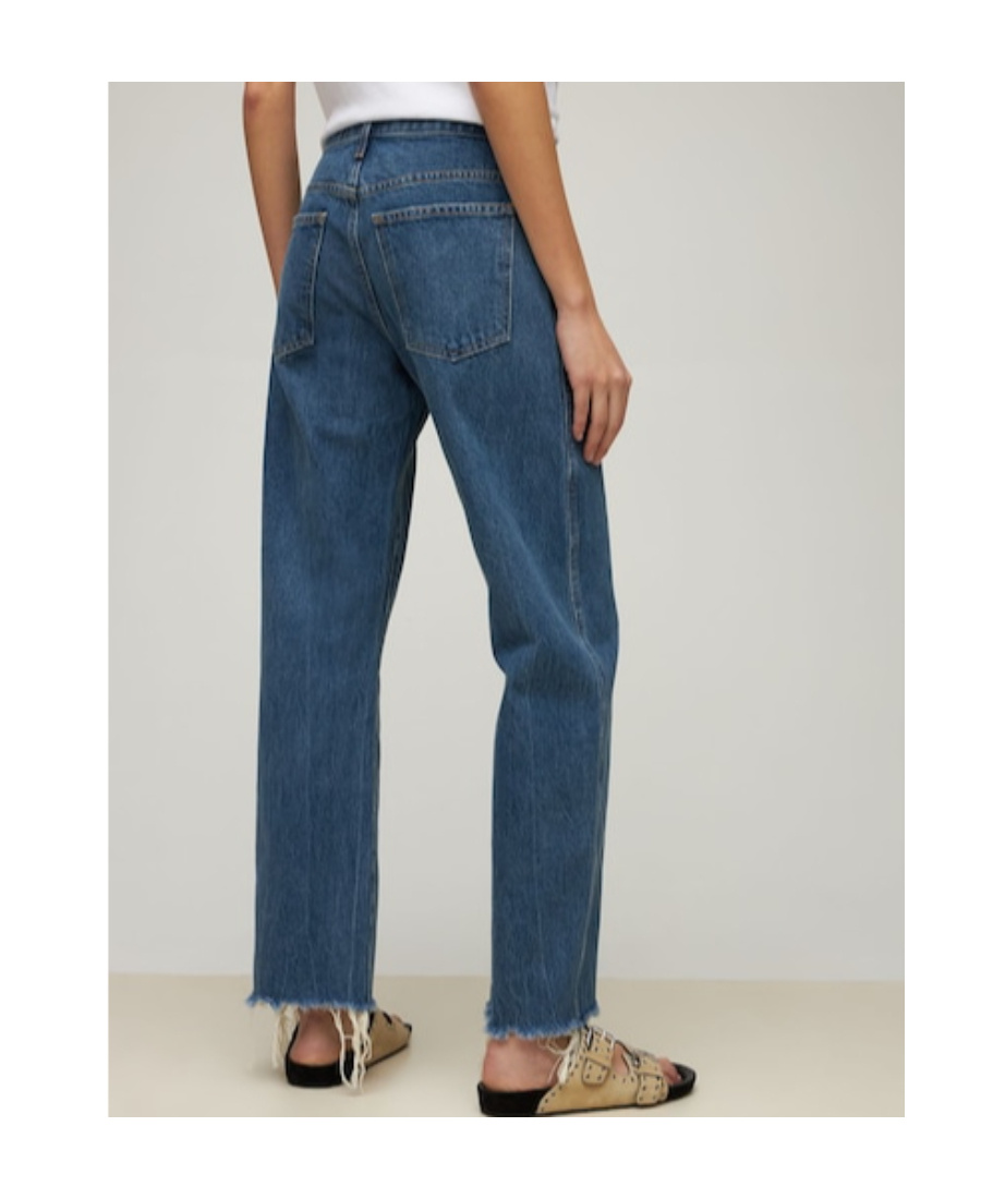 Shop Khaite Straight Jeans