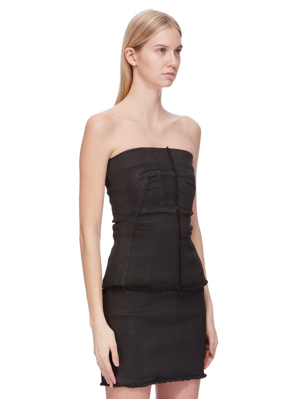 Rick Owens Drkshdw Tube Top In Black