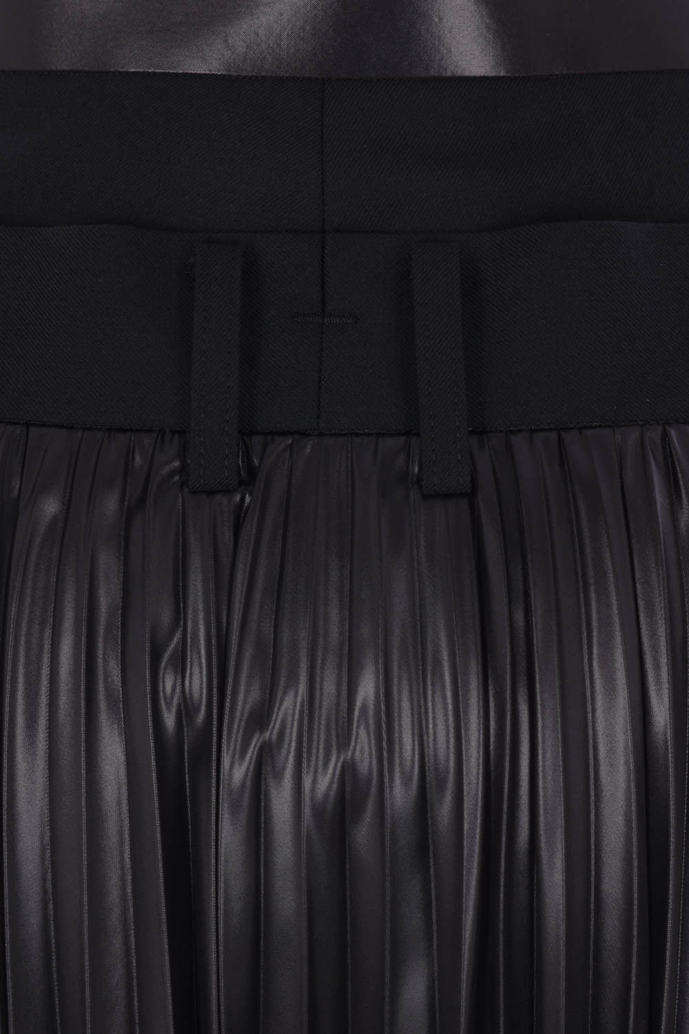 Junya Watanabe Pleated Detail Track Pants In Black