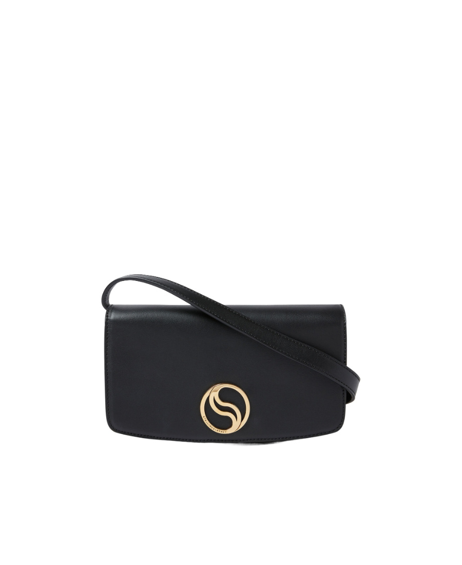 Stella Mccartney Logo Wallet In Green