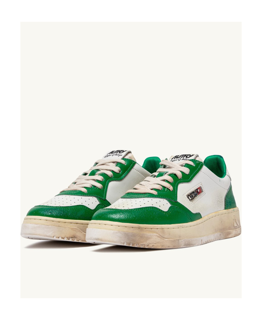 Autry Round Head Low Upper Board Shoes In Nude