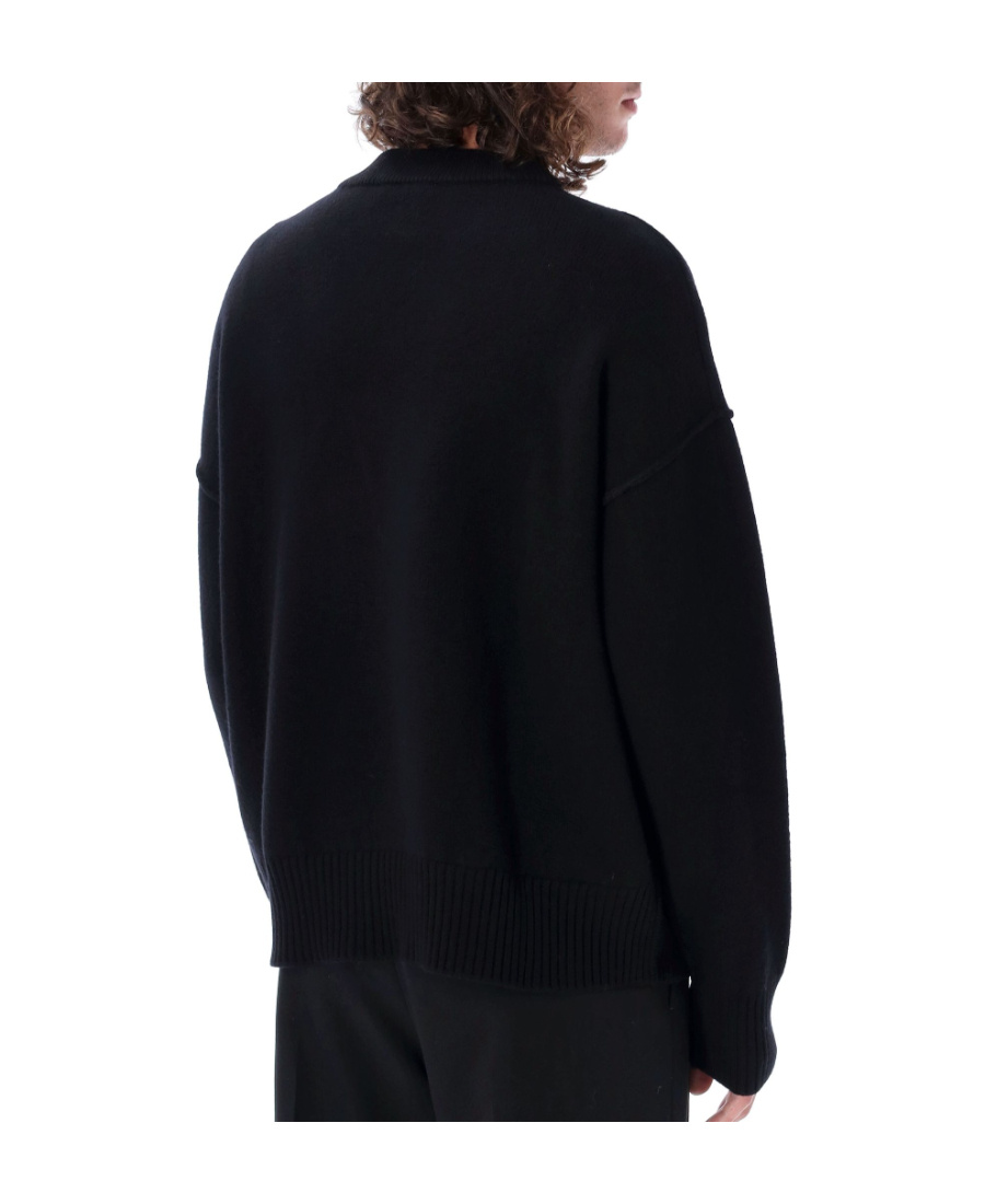 Ami Alexandre Mattiussi Ami Paris Sweaters In Black