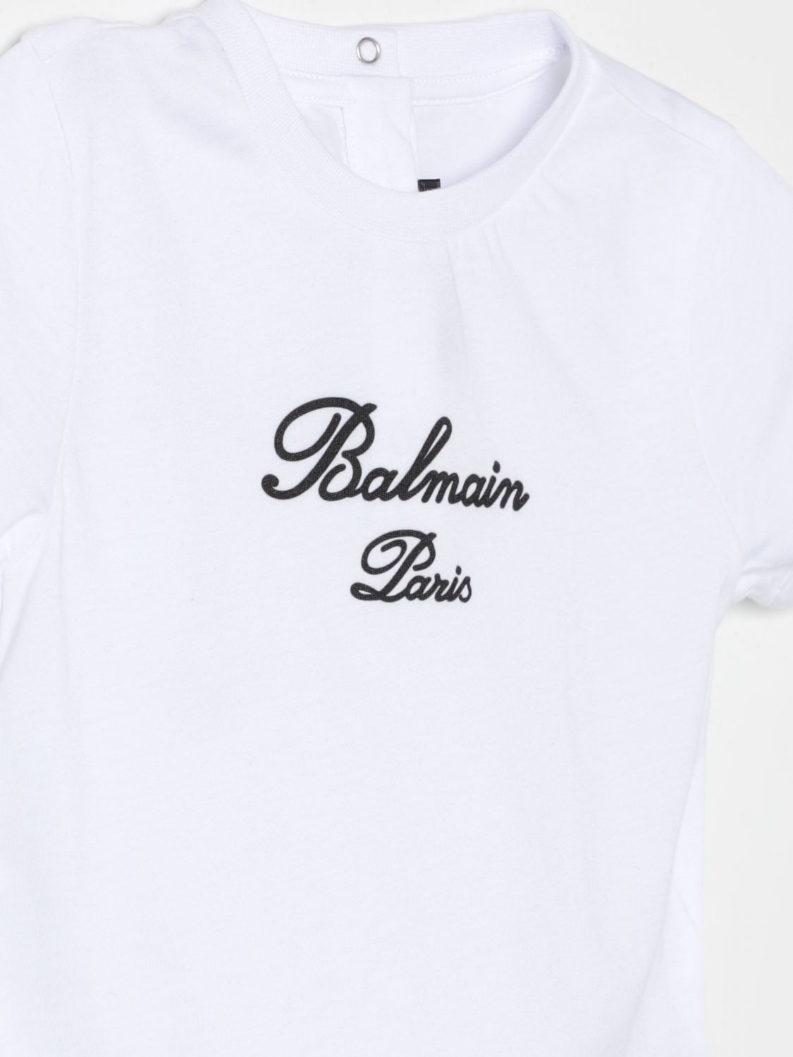Balmain Short-sleeved T-shirt In White
