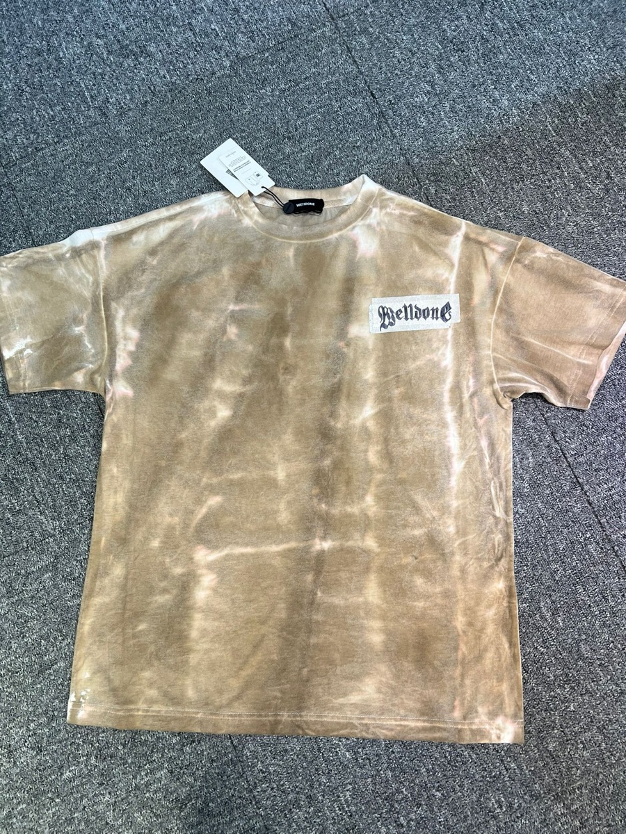 We11 Done Short-sleeved T-shirt In Green
