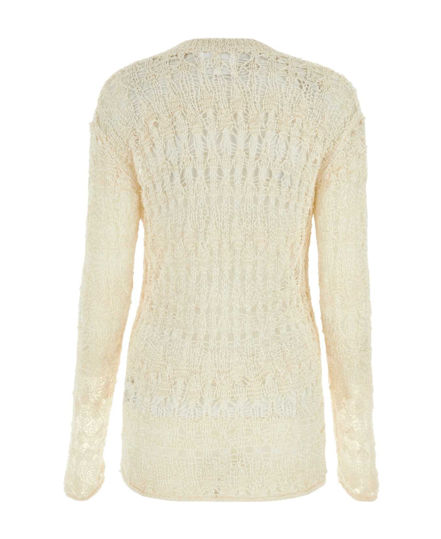 Isabel Marant Women's Ivory Cotton Blend Cooper Sweater In Nude