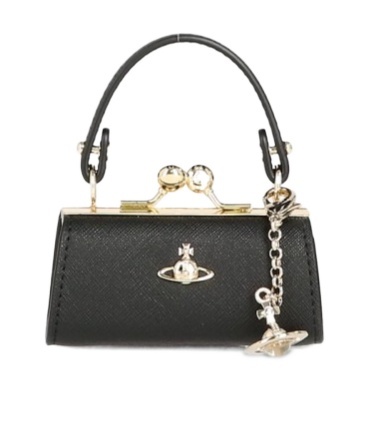 Vivienne Westwood Logo Handbag In Black