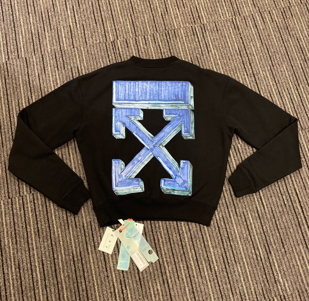 Off-white Fw20 Marker Arrows Pullover Men Black