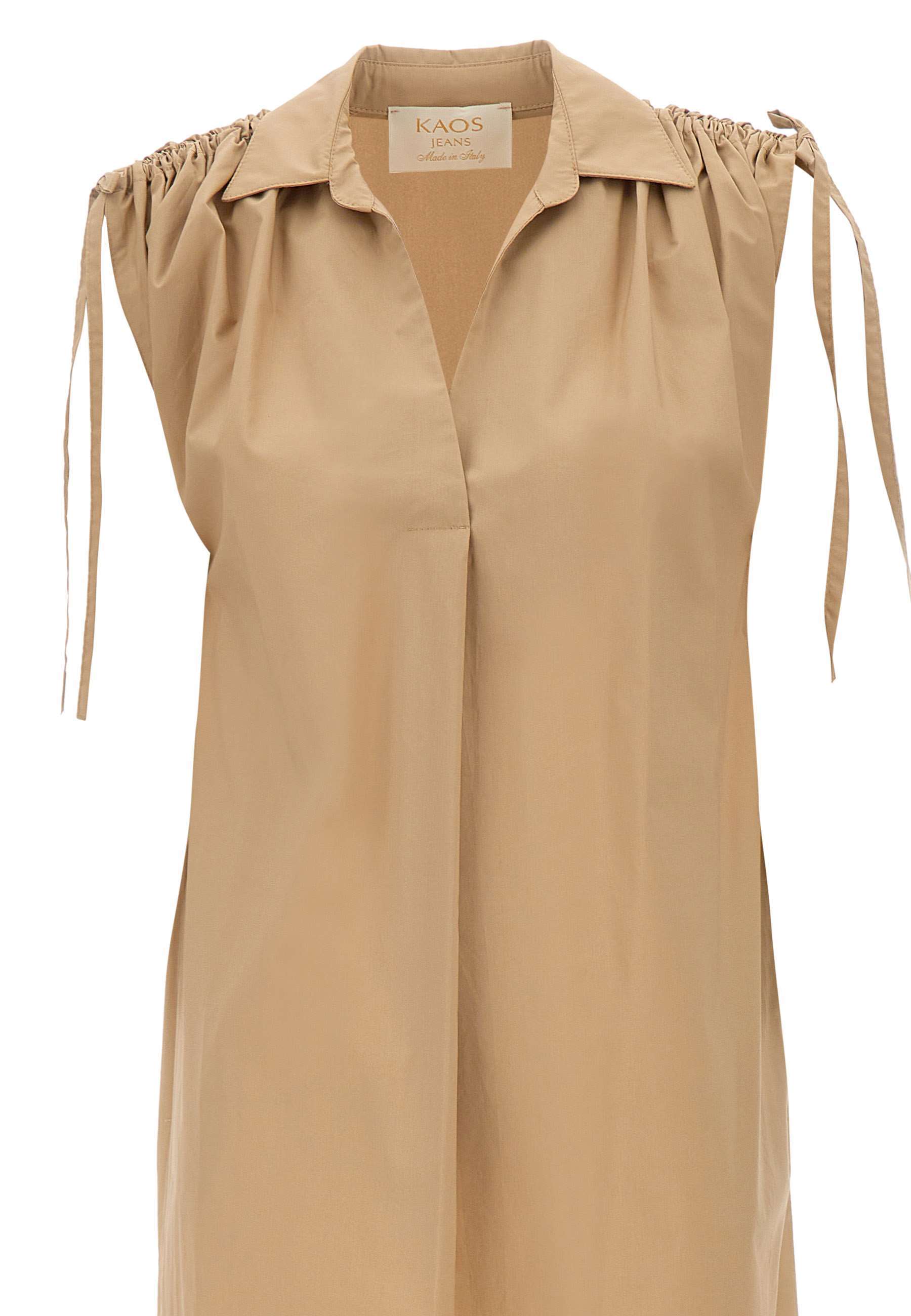 Kaos Cotton Shirt Dress