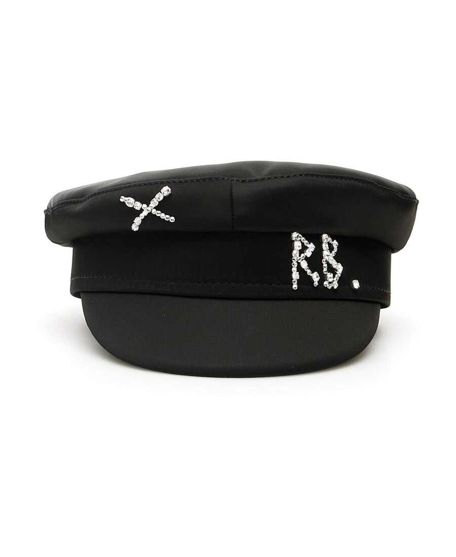 Ruslan Baginskiy Studded Logo Embellished Cap In Black