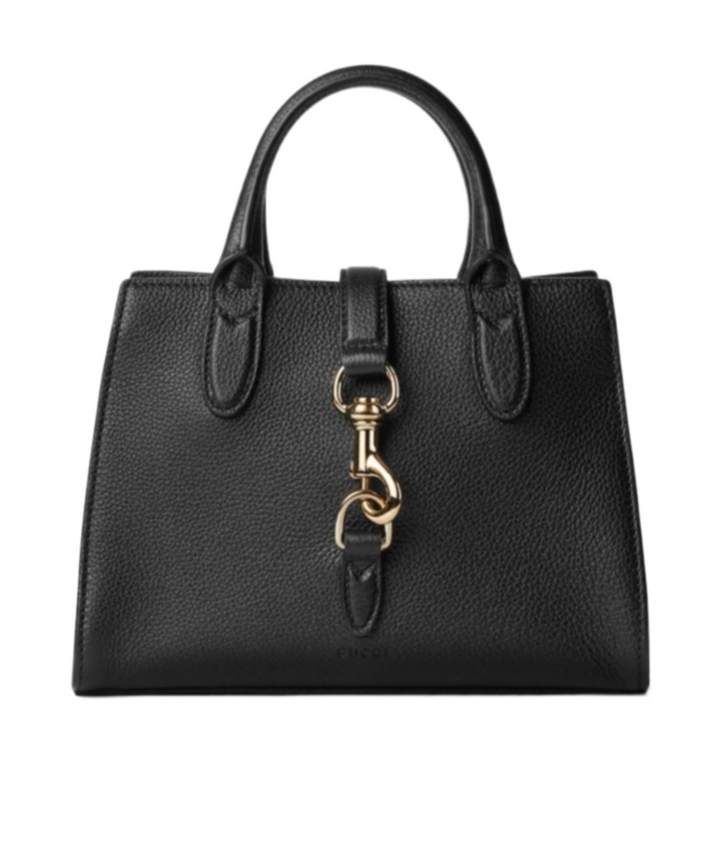Gucci Structured Tote Bag With Detachable Strap In Black